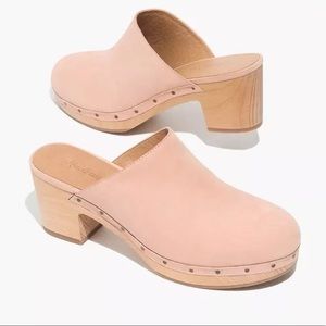 Madewell The Ayanna Clogs in antique coral